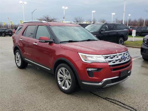 Ruby Red Metallic Tinted Clearcoat 2019 Ford Explorer Limited