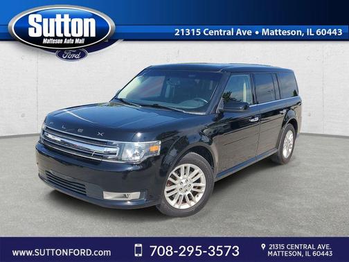 Shadow Black 2018 Ford Flex SEL