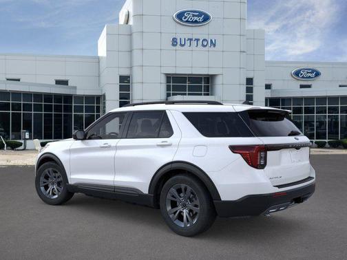 White Metallic 2026 Ford Explorer Active