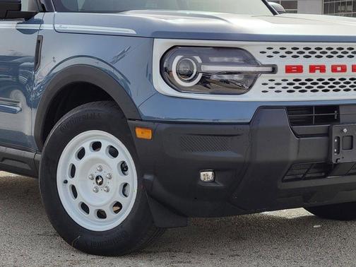 Azure Gray Metallic 2025 Ford Bronco Sport Heritage
