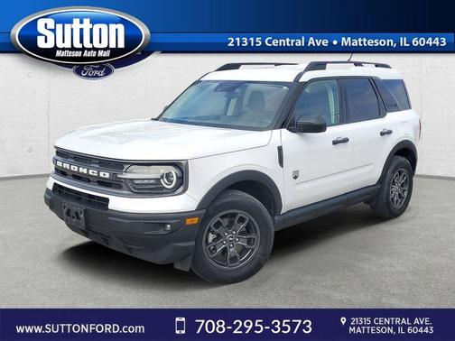 Oxford White 2023 Ford Bronco Sport Big Bend