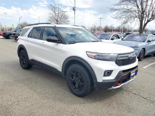 Star White 2022 Ford Explorer Timberline