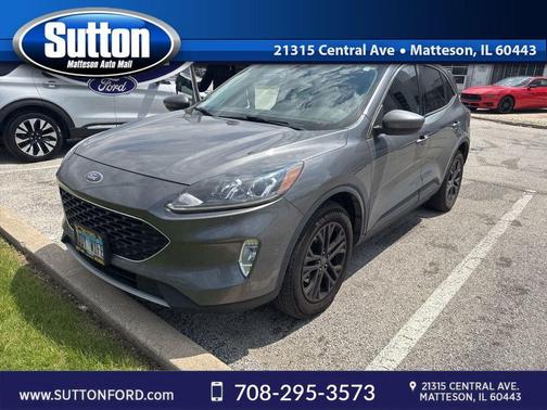 Gray Metallic 2021 Ford Escape SEL