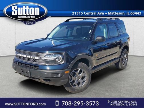 Blue Metallic 2023 Ford Bronco Sport Badlands