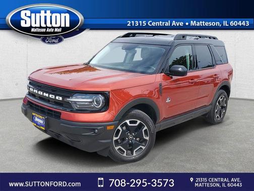 Chili Pepper Red 2022 Ford Bronco Sport Outer Banks