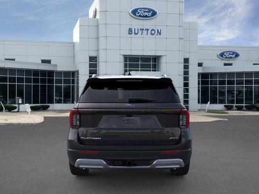 Black Metallic 2026 Ford Explorer Platinum