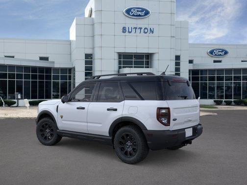 White Metallic 2026 Ford Bronco Sport Badlands