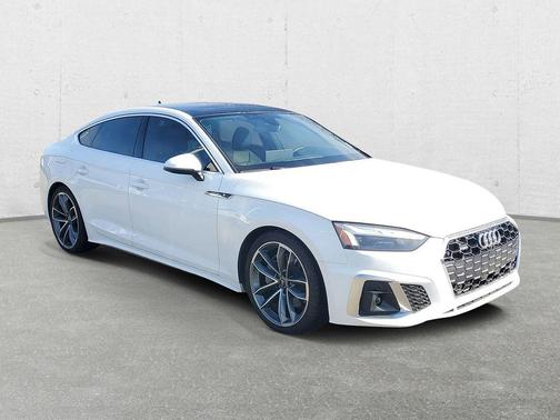 Ibis White 2023 Audi A5 45 S line Premium Plus