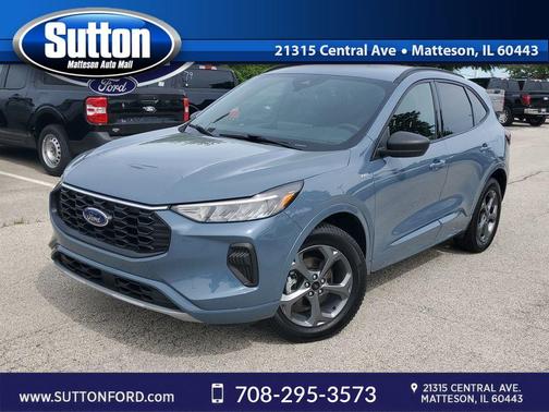 Vapor Blue 2023 Ford Escape ST-Line