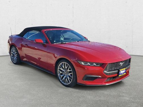 Rapid Red Metallic Tinted Clearcoat 2024 Ford Mustang EcoBoost Premium