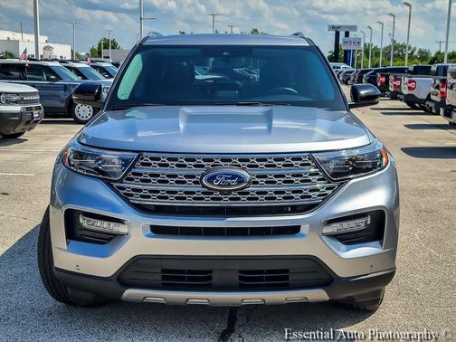 Silver Metallic 2024 Ford Explorer Limited