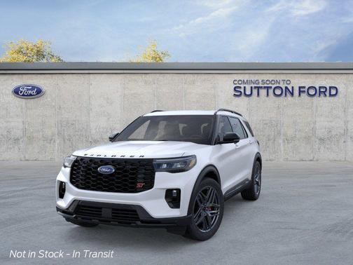 White Metallic 2026 Ford Explorer ST