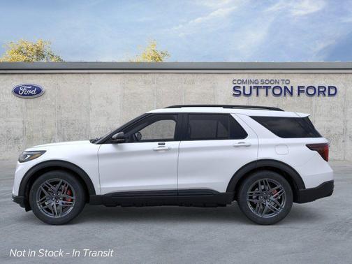 White Metallic 2026 Ford Explorer ST