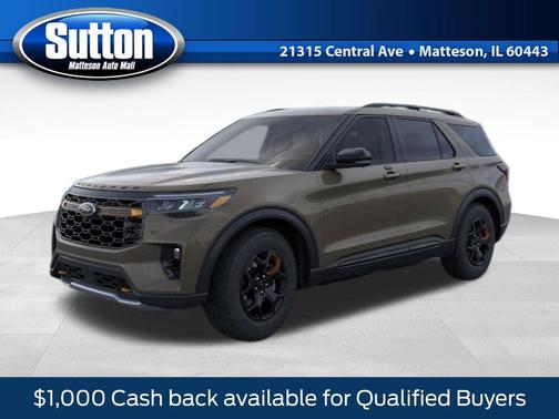 Gray 2026 Ford Explorer Tremor