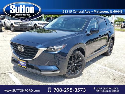 Deep Crystal Blue 2023 Mazda CX-9 Touring Plus