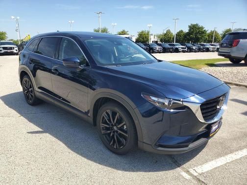Deep Crystal Blue 2023 Mazda CX-9 Touring Plus