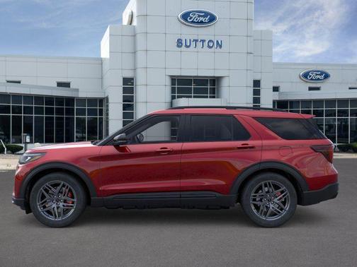 Red 2026 Ford Explorer ST