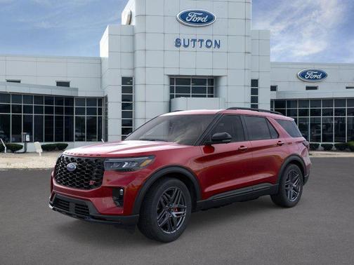 Rapid Red Metallic Tinted Clearcoat 2026 Ford Explorer ST