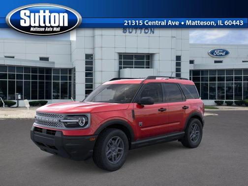 Red 2026 Ford Bronco Sport Big Bend