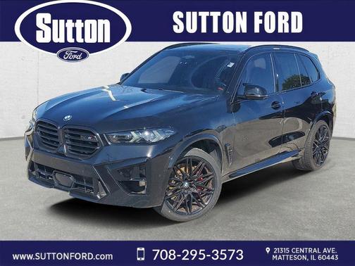 Black Sapphire Metallic 2024 BMW X5 M Competition