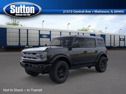 Shadow Black 2025 Ford Bronco Big Bend