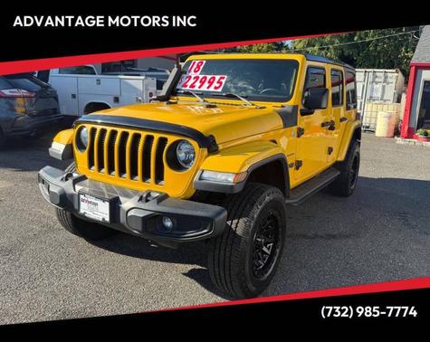 2018 Jeep Wrangler Unlimited Sahara