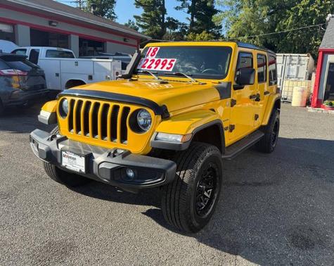 2018 Jeep Wrangler Unlimited Sahara