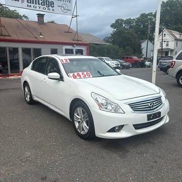 2012 INFINITI G25 Journey
