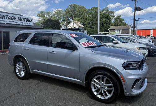 Silver 2025 Dodge Durango GT
