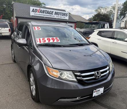 Gray 2015 Honda Odyssey EX-L