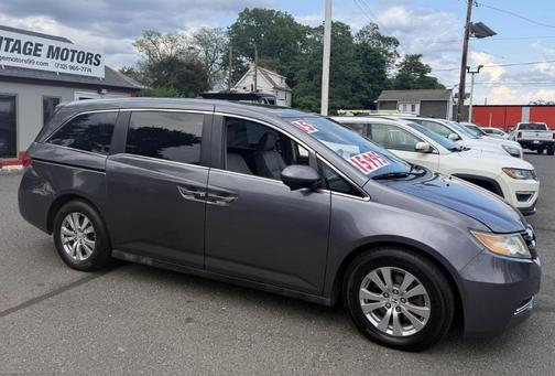 Gray 2015 Honda Odyssey EX-L