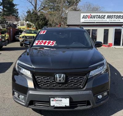Black 2019 Honda Passport Touring