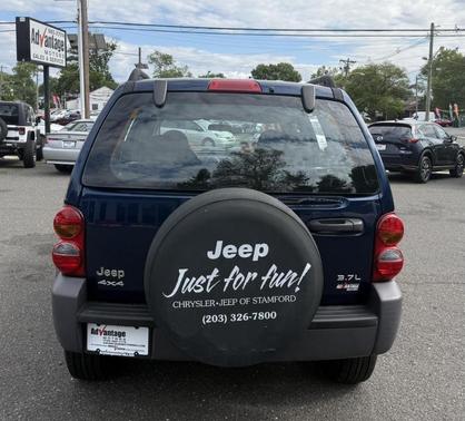 Blue 2003 Jeep Liberty Sport