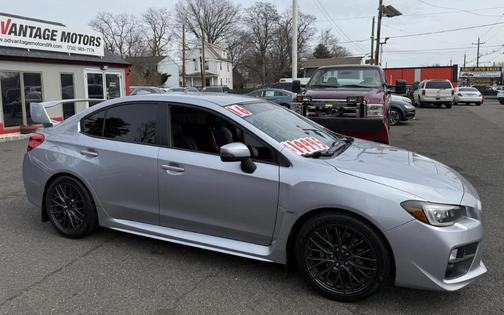Ice Silver Metallic 2016 Subaru WRX STI Base