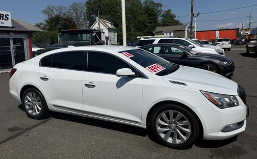 White 2016 Buick LaCrosse Leather