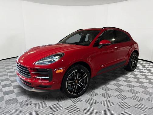 Carmine Red 2021 Porsche Macan Macan