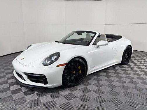 White 2022 Porsche 911 Carrera 4 GTS