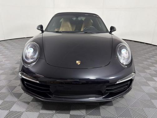 Jet Black Metallic 2016 Porsche 911 Targa 4S