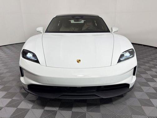 White 2026 Porsche Taycan 4