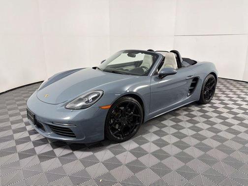 Graphite Blue Metallic 2017 Porsche 718 Boxster Roadster
