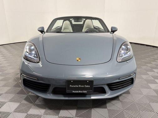 Graphite Blue Metallic 2017 Porsche 718 Boxster Roadster