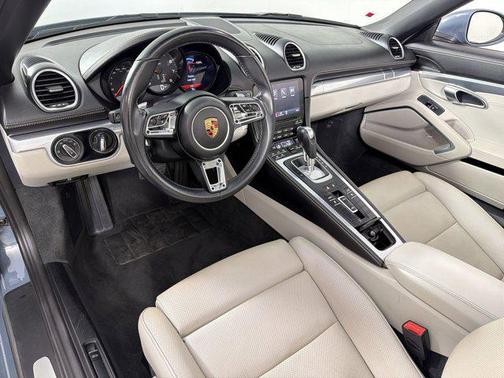 Graphite Blue Metallic 2017 Porsche 718 Boxster Roadster