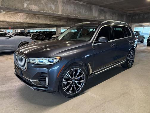 Arctic Gray Metallic 2019 BMW X7 xDrive50i