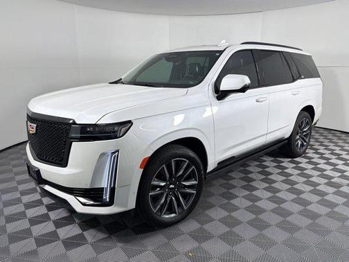 Crystal White Tricoat 2023 Cadillac Escalade Sport Platinum