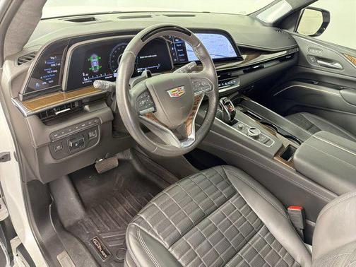 Crystal White Tricoat 2023 Cadillac Escalade Sport Platinum