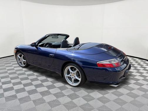 Lapis Blue Metallic 2003 Porsche 911 911 Carrera Cabriolet