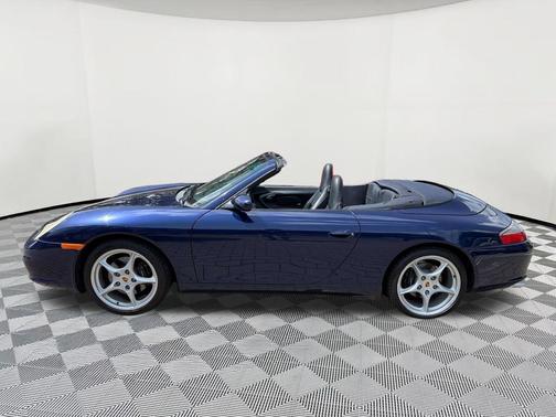 Lapis Blue Metallic 2003 Porsche 911 911 Carrera Cabriolet