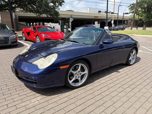 Lapis Blue Metallic 2003 Porsche 911 911 Carrera Cabriolet