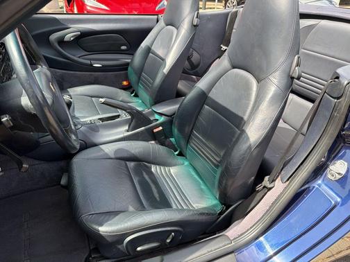 Lapis Blue Metallic 2003 Porsche 911 911 Carrera Cabriolet