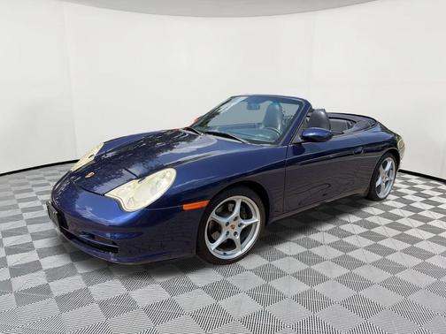 Lapis Blue Metallic 2003 Porsche 911 911 Carrera Cabriolet